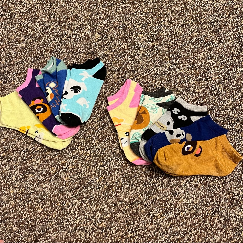 Animal Crossing New Horizons Women’s Ankle Socks